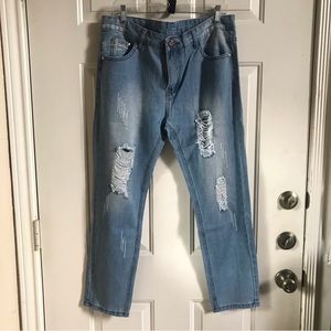Distressed Jean | Stone Wash